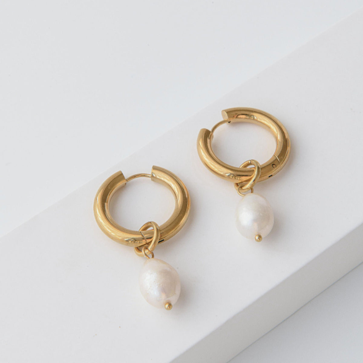 Natural Pearl Earrings