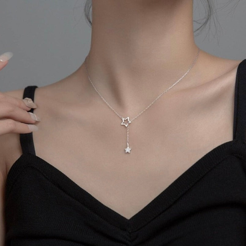 Collier étoile filante